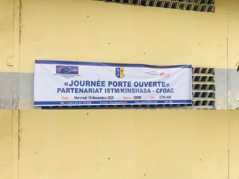 Journée porte ouverte CFOAC-ISTM Kinshasa