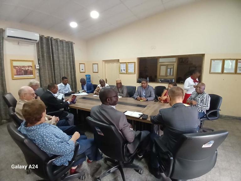 visite de l’équipe de la Cbm Internationale au CFOAC et du Département d’Ophtalmologie de l’Hôpital Général de Référence Saint Joseph de Kinshasa/Limete